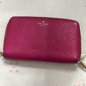 Pink Kate Spade Wallet